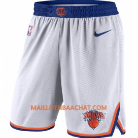 New York Knick Homme Shorts Blanc Nike Swingman